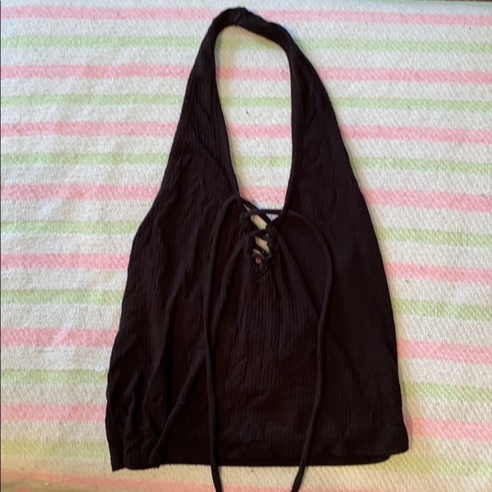 Black crop top Urban Outfitters Small BDG